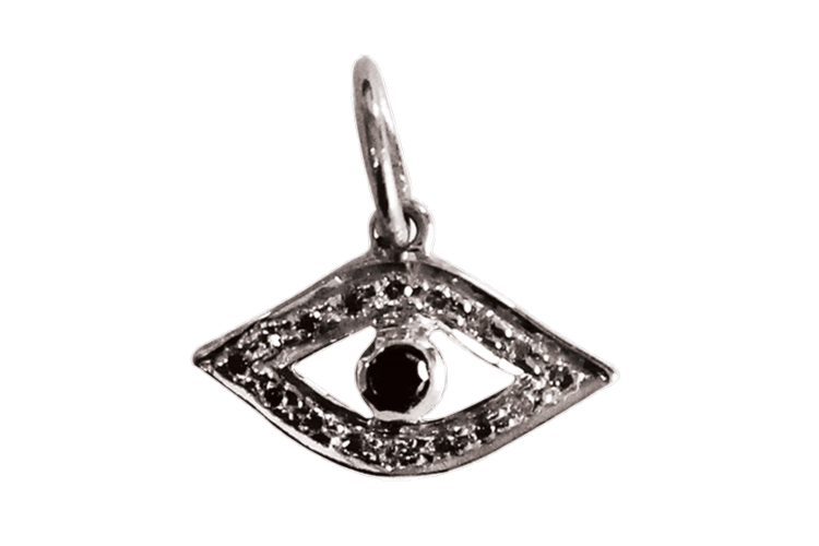 Evil Eye Charm Silver